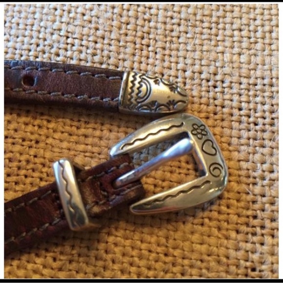 NEW! Brighten Leather Bracelet with Silver Embellishments. “Harmony” Brown. - Picture 7 of 9